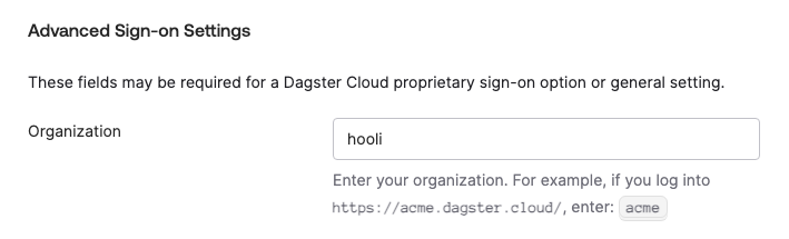 Okta Subdomain Configuration